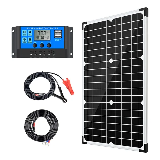 Apowery Kit De Panel Solar Monocristalino De 30 W 12 V, Mant