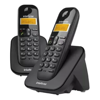 2 Telefones Sem Fio Intelbras Ts3112 Com Identificador Ramal Cor Preto 2 Telefones Sem Fio Intelbras Ts3112 Com Identificador Ramal Cor Preto