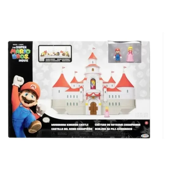 Castillo Del Reino Champiñon De Mario Bros Movie Nintendo