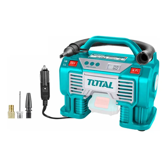 Compresor Inalambrico Total Tacli2002 20v 160psi Auto Moto