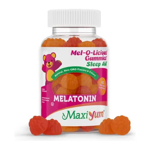 Melatonin Gummies Para Niños - 1mg Chewable Melatonin Mrmry