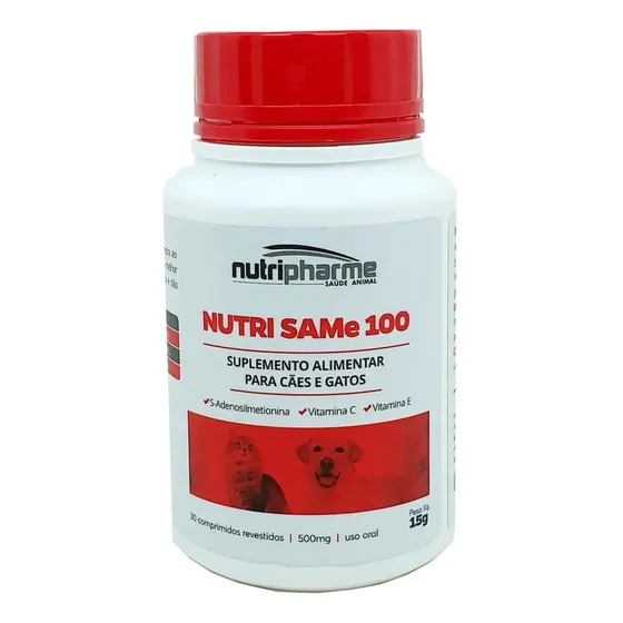 Nutri Same 200 Cães E Gatos Com 30 Comp - Nutripharme