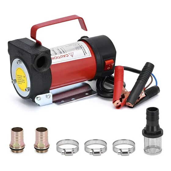 Bomba Electrica Extraer O Trasegar Gasoil 12 Voltios Diesel