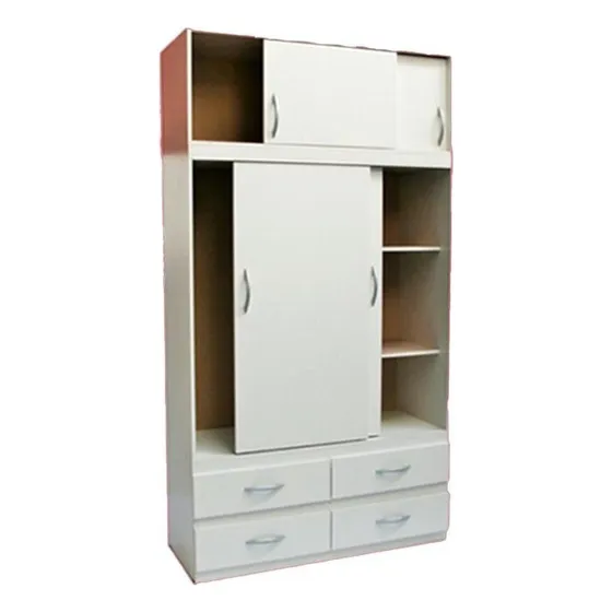 Placard Con  Baulera Puertas Corredizas 1.20 X 2.20 Armado