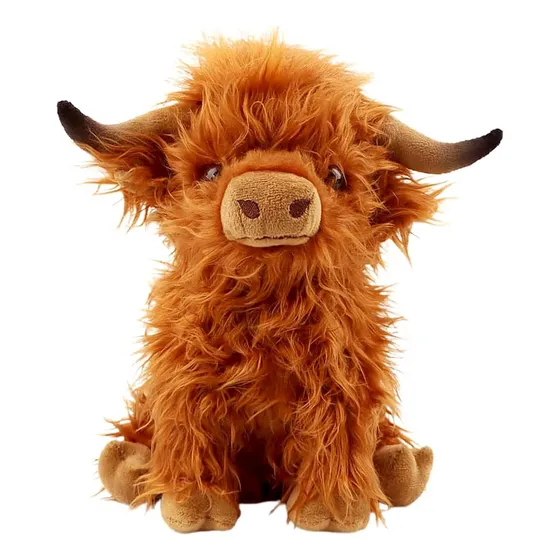 Muñeca De Vacas Highland, Juguete De Peluche 10.5 Pulgadas