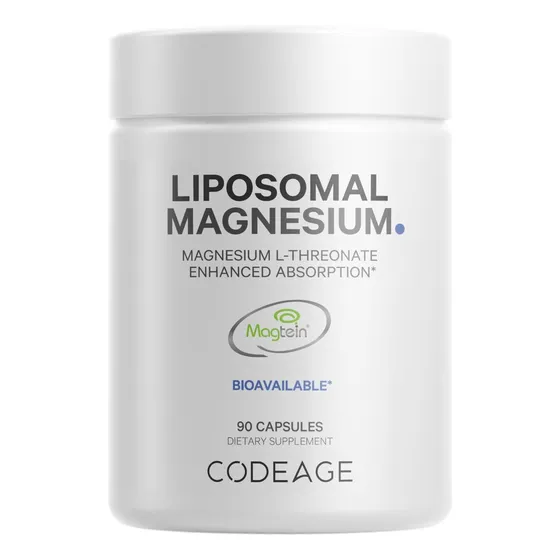 Codeage Suplemento De L-treonato De Magnesio Liposomal, Treo
