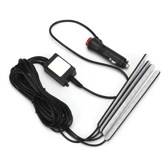 Luz Ambiental Interior Del Coche, 4 Unidades, Tiras Led Rgb,