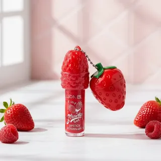 Billion Beauty Gloss Labial 2em1 Gloss E Hidratante Morango Gloss