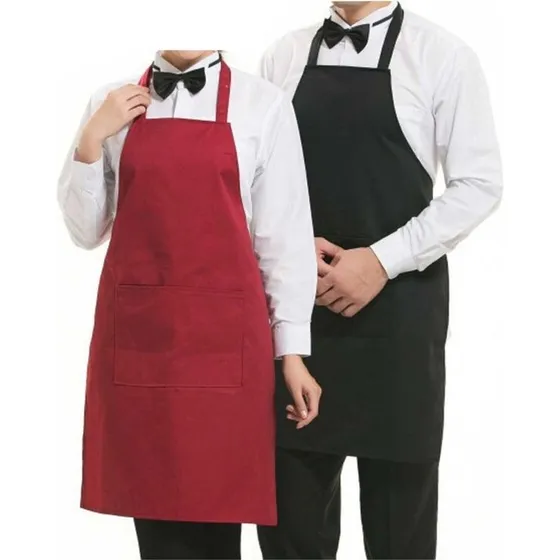 Delantal Para Chef, Cocina, Mandiles En Tela Drill