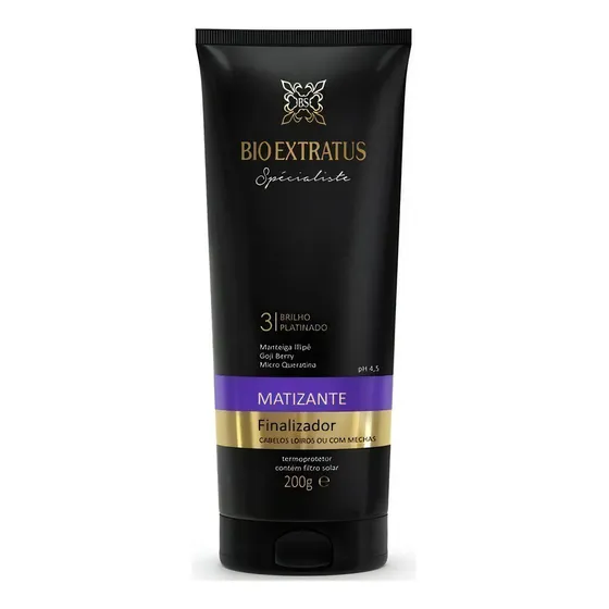 Finalizador Specialiste Matizante Violeta Brilho Platinado Hidrata, Repara Os Danos 200gr Bio Extratus