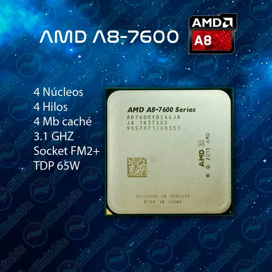 Procesador Amd (a8 7600) Socket Fm2+