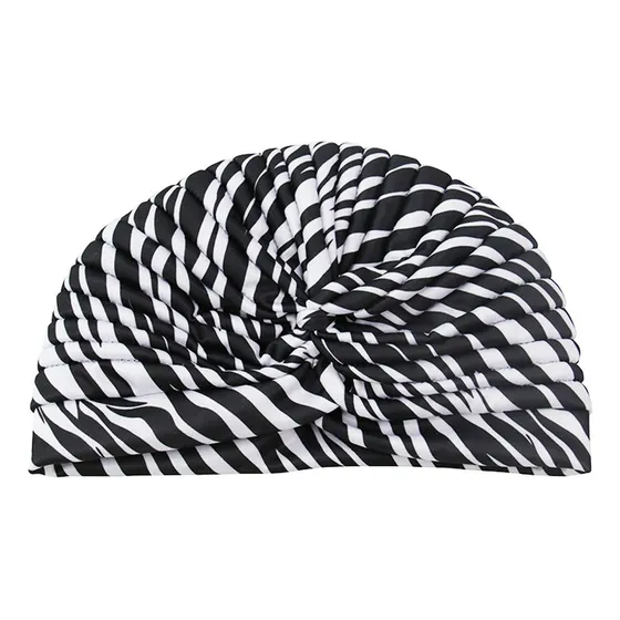 Gorro Indio Con Estampado Hindú Para Mujer, Turbante Elástic