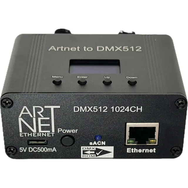 Nodo Ethernet Artnet 1024ch Dmx Interface Ma2 Avolite Titan 