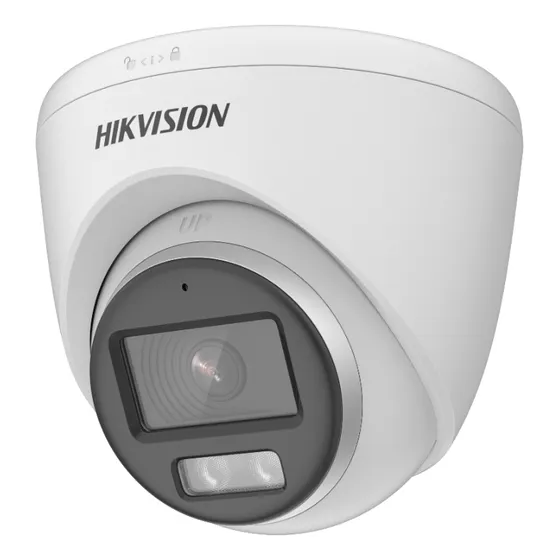 Camara Tipo Domo Colorvu 5mp Con Microfono Ds-2ce72kf0t-fs