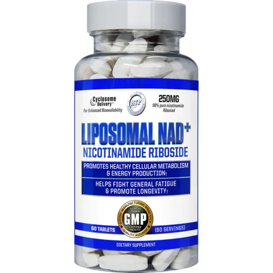 Liposomal Nad+ Nicotinamida Ribosa 60 Tabletas Hi Tech