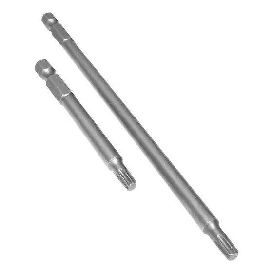 Set X 2 Atornillador Torx Vastago Hexagonal 1/4 Milescraft
