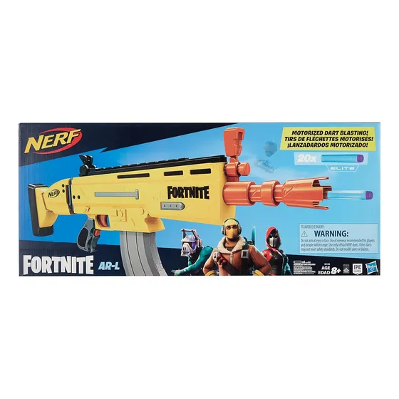 Lanzador Nerf Fortnite Ar-l Elite Dart Blaster