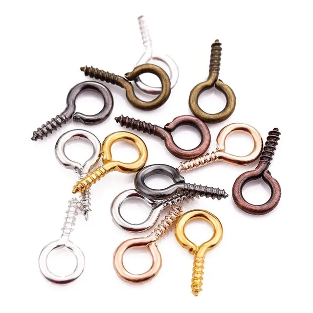 Armellas 200uds Mini Bisuteria Llavero Gancho Joyeria Aretes