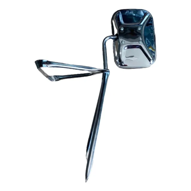 Espejo Retrovisor Cromado Ford Bronco F350 Pata Larga