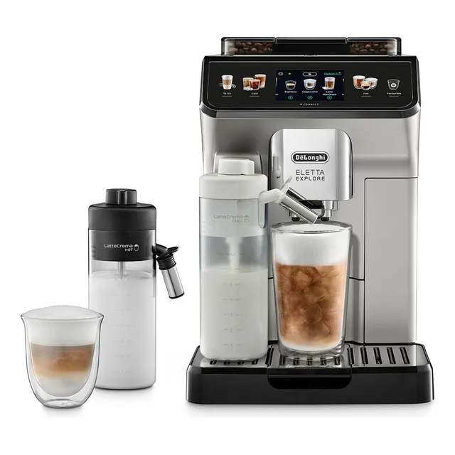 Cafetera Superautomatica Eletta Explore Cold Brew Delonghi