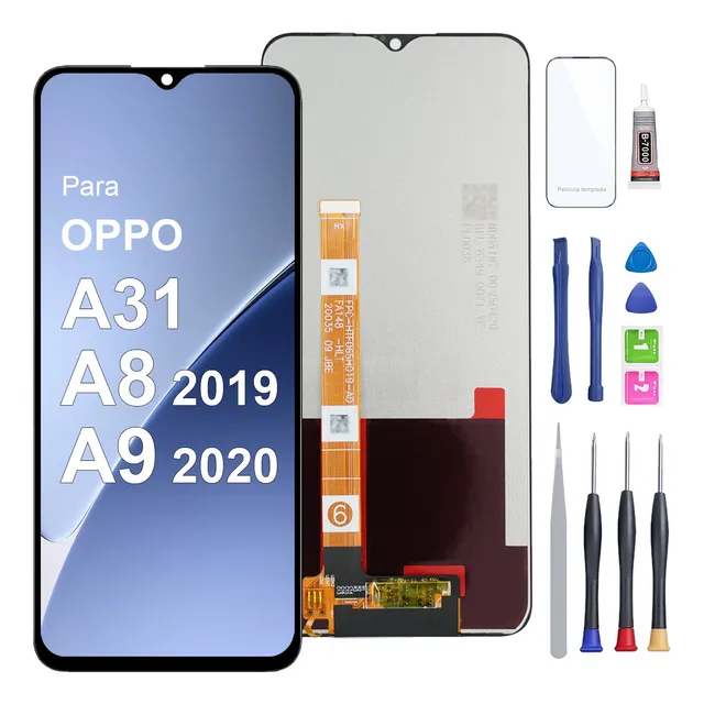 Para Oppo A31/ A9 2020/ A8 2019 Pantalla Lcd Con Herramient