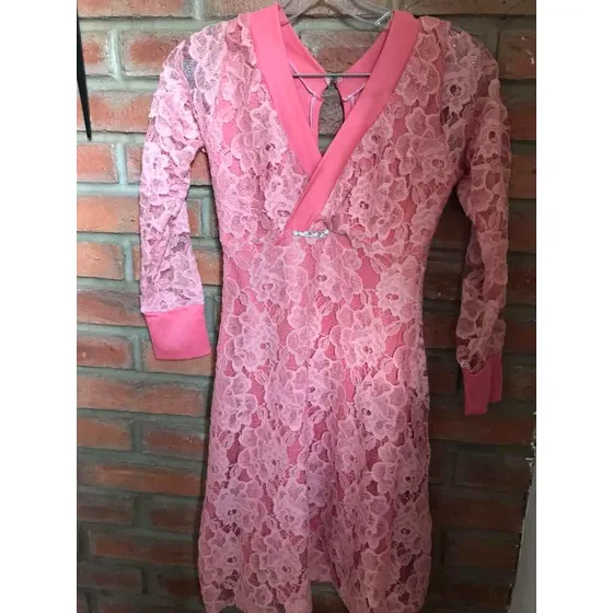 Vestido Casual Corto Cuello V, Nuevo. Cómodo Para Amamantar.