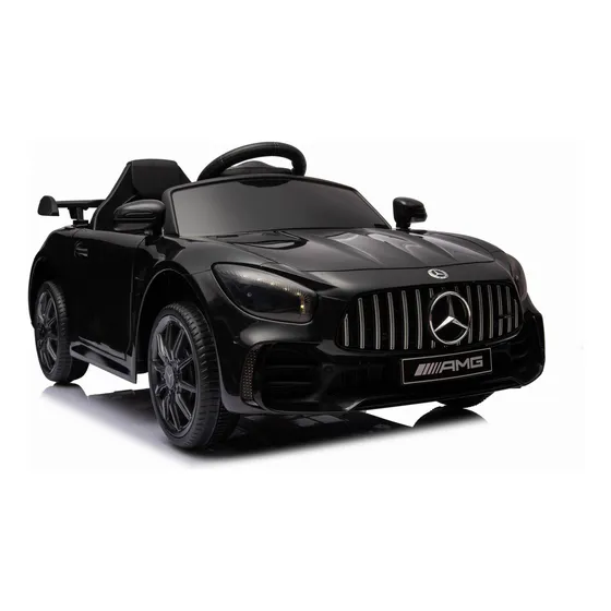Auto A Batería A Control Remoto Mercedes Benz Amg Gt 12v Color Negro