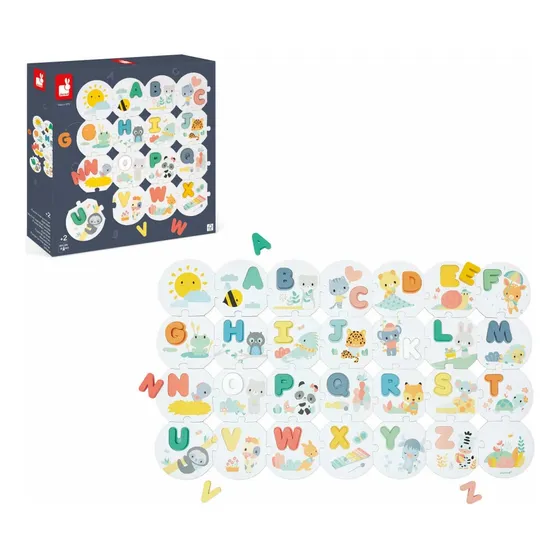 Puzzle Janod Abecedario 28 Piezas