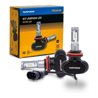 Kit Lampada Ultra Led Premium 6000k Tarponn H8 8000lm 40w Kit Lampada Ultra Led Premium 6000k Tarponn H8 8000lm 40w