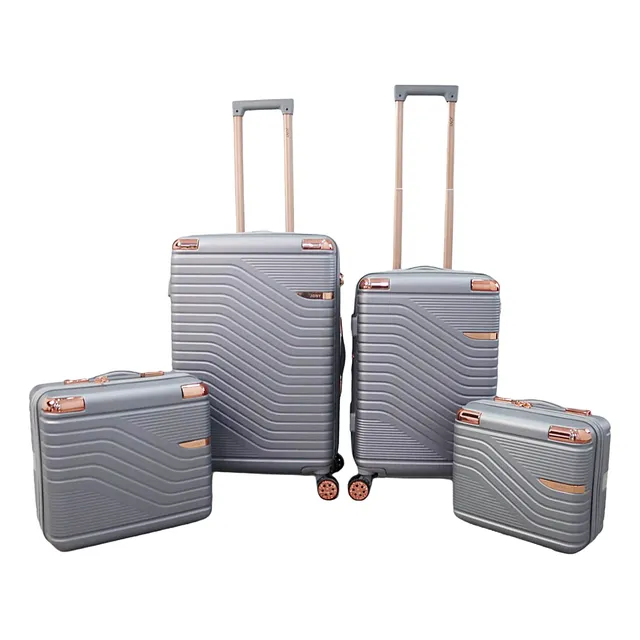 Set 4 Maletas De Viaje 20 Y 10 Kgs Grande Y Carry On De Mano