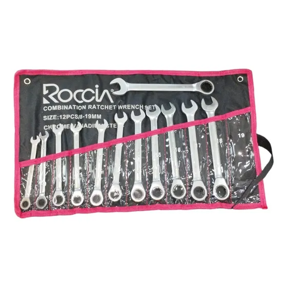 Juego De Llaves Inglesas Con Rachet 12pc Somos Tienda Física