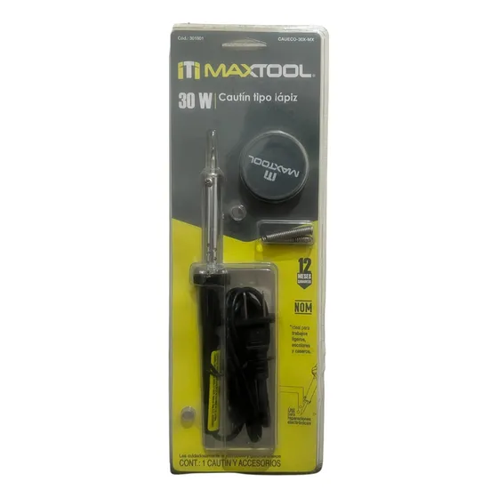 Cautin Tipo Lapiz 30w Maxtool