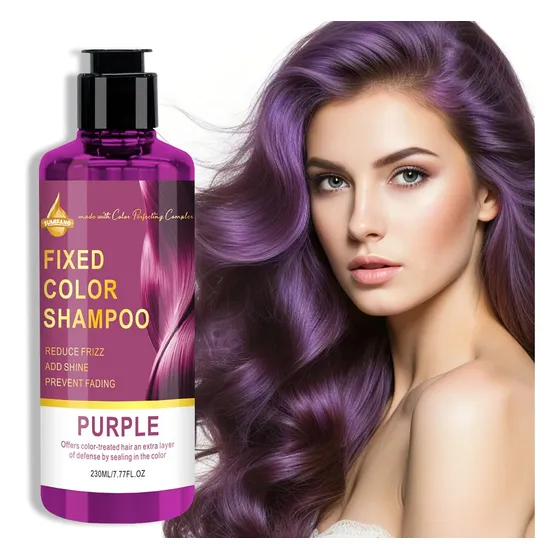 Shampoo Fixador De Cor 230ml Antifrizz Brilho