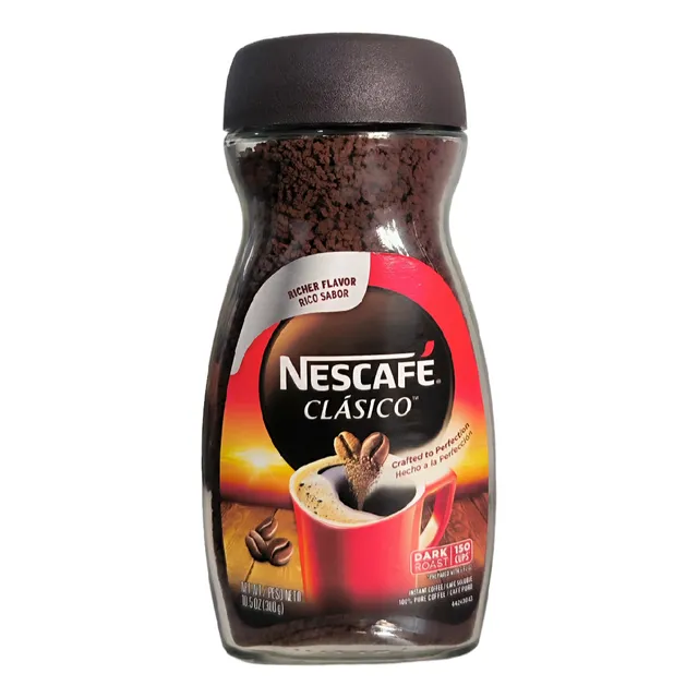 Café Instantáneo,nescafé Clásico 100% Puro 300gr  Importado 