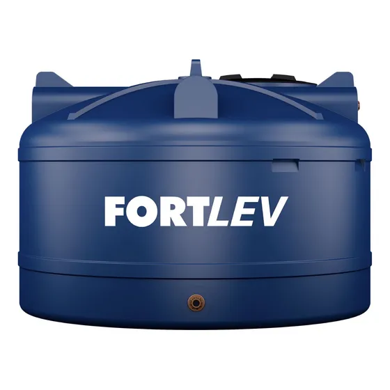 Tanque Em Polietileno 2.000 Litros Azul - Fortlev