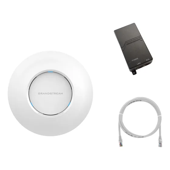 Access Point Gwn7625 Mu-mimo 4×4:4 Com Fonte Poe Grandstream