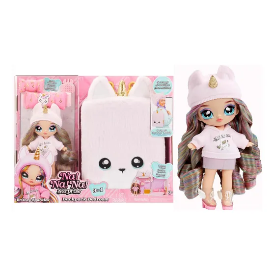 Na! Na! Sorpresa 3-en-1 Mochila Dormitorio Unicorn L2k1g
