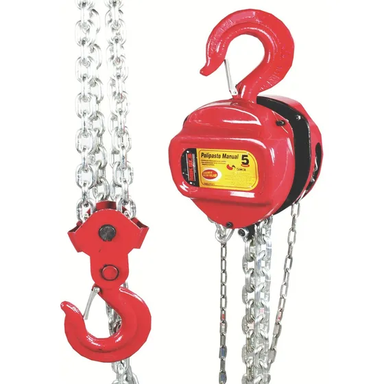 Aparejo 5 Toneladas Mikel's Cadena Galvanizada