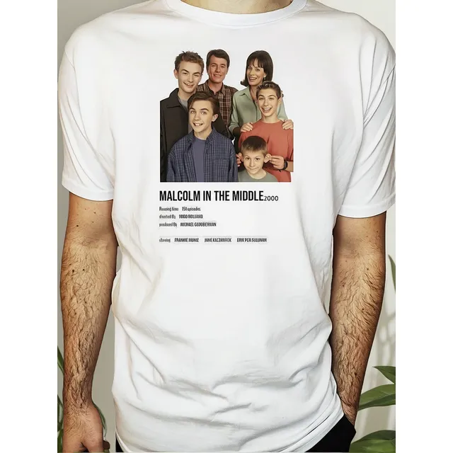 Remera Malcolm In The Middle - 2000s Series Aesthetic Unisex
