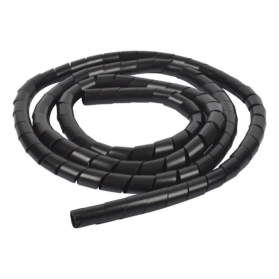 Tubo Organizador Espiral De Cables Radox 080-972 13mm 10mts Color Negro