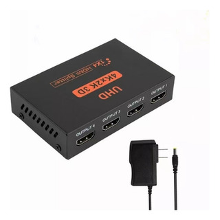Divisor Hdmi 1 Entrada 4 Puertos De Salida Hd Convertidor 4k Divisor Hdmi 1 Entrada 4 Puertos De Salida Hd Convertidor 4k