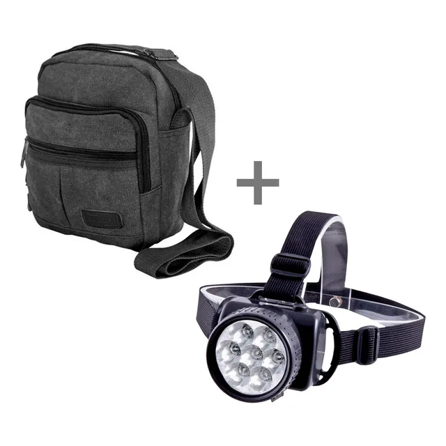 Combo Arye Morral Arequita + Linterna Minera De 7 Leds