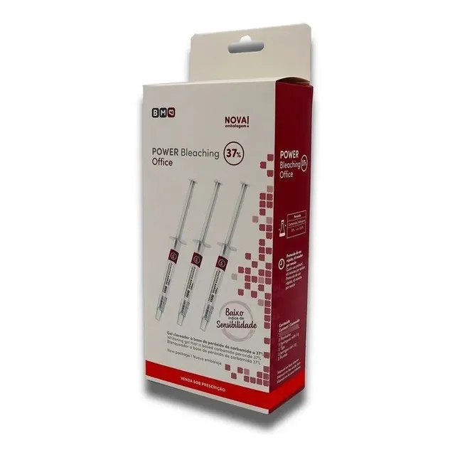 Blanqueamiento Bm4 Power Bleaching Office 37% X3 Jeringas