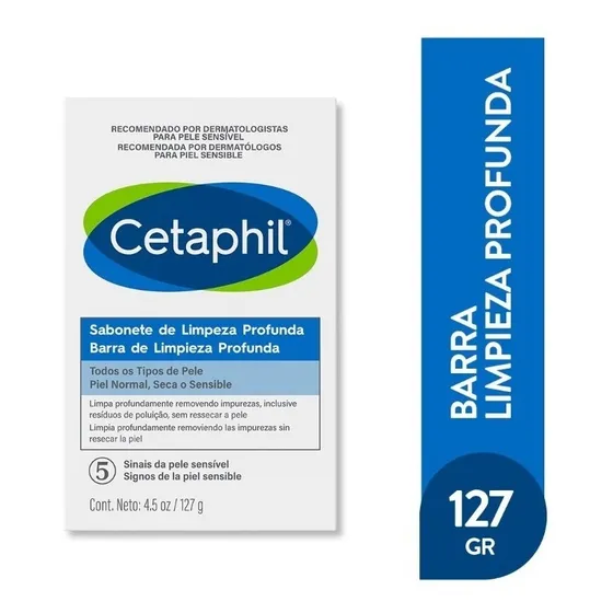 Jabon En Barra Cetaphil Limpieza Profunda X 127 gr