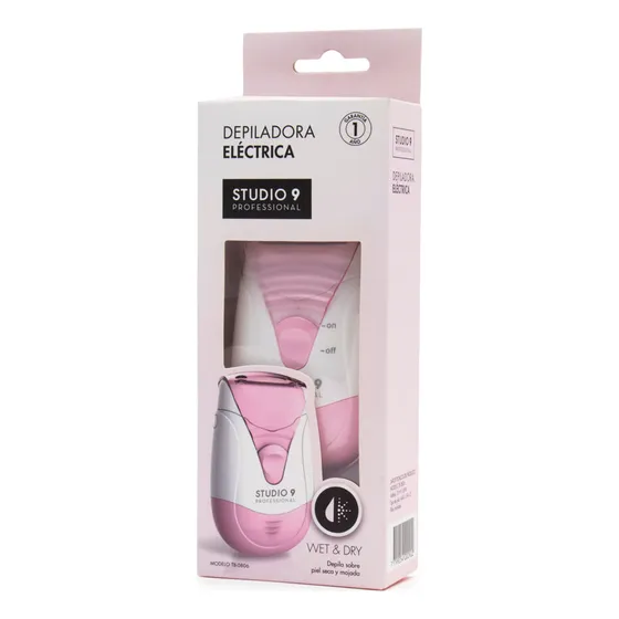 Depiladora Eléctrica Studio 9 Professional Wet & Dry