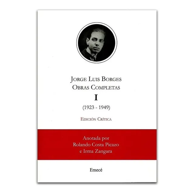 Obras Completas Jorge Luis Borges Costa Picazo Tomo 1