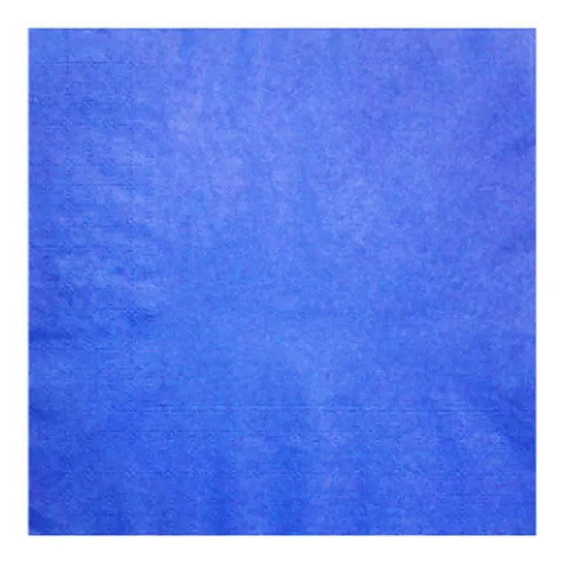 Servilletas De Papel De Colores Lisos X60 33x33cm
