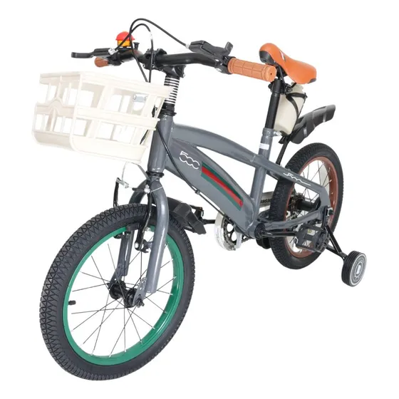 Bicicleta Rodado 16 Bmx Fiat 500 Con Accesorios