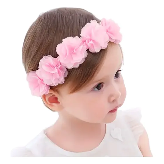 Vinchas Para Bebé Rosa