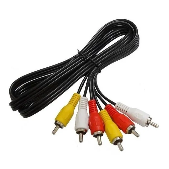 Cable De Audio 3 Rca - 3 Rca 3mt 